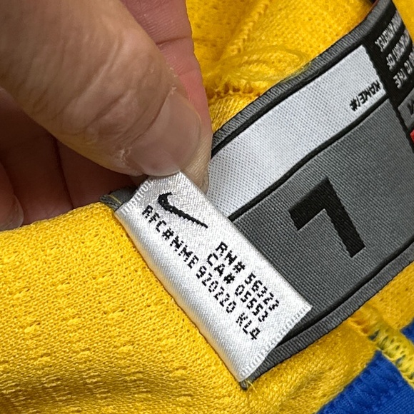 Vintage 90s Nike Sweden National Hockey #7 Nagano Olympics 1998 Jersey Mens L - Picture 13 of 15